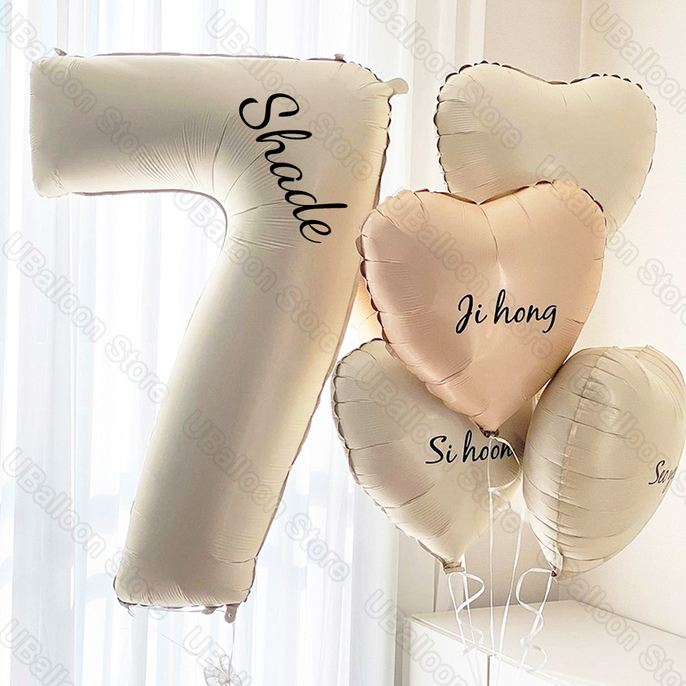 Interior Design Names - Nomor Ulang Tahun Kustom Balon Besar