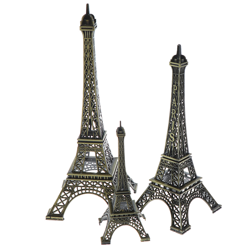 Interior Design Studio - 8/10/15Cm Perunggu Menara Eiffel Paris Kerajinan