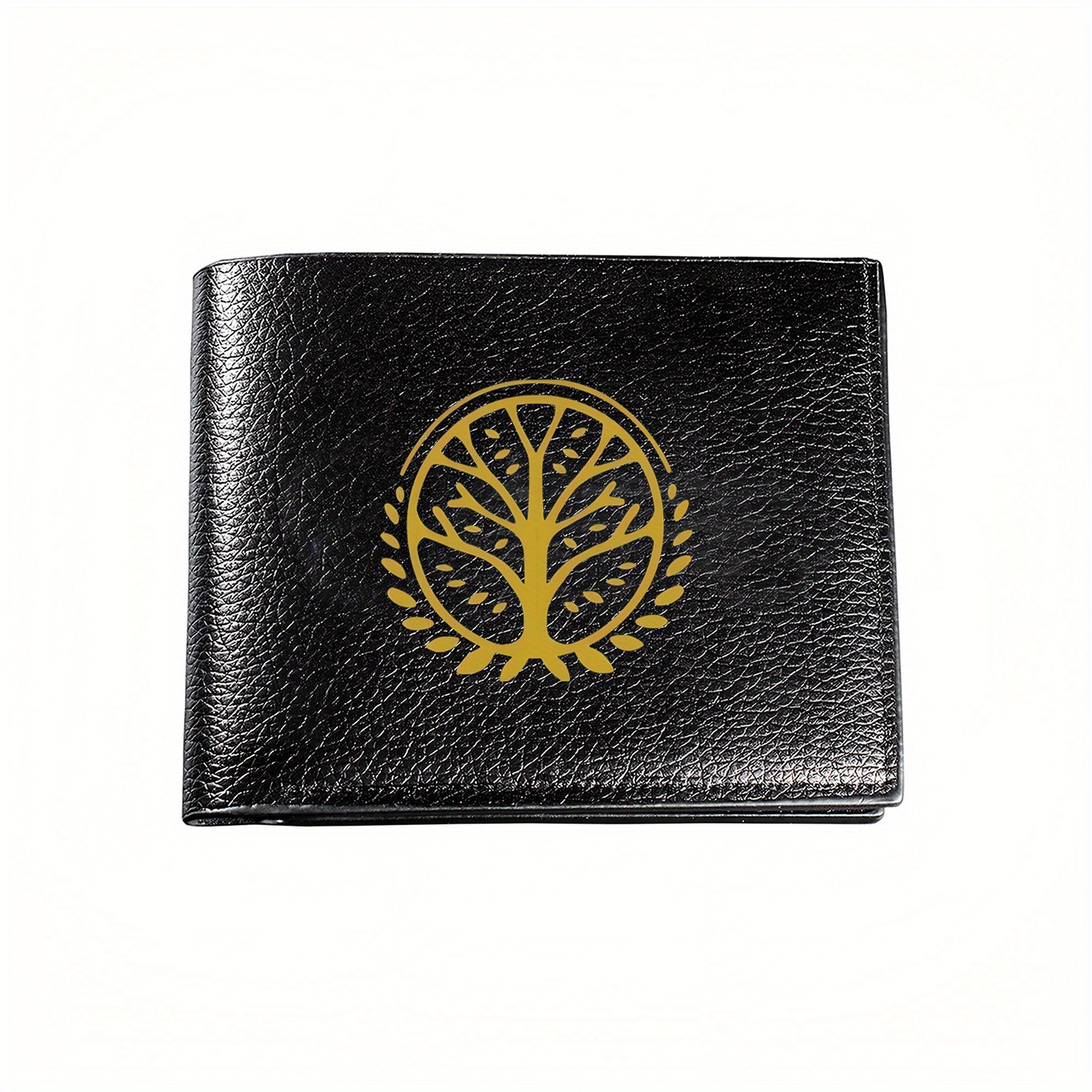 Interior Design Graphic Design - Lambang Pohon Kehidupan Emas: Dompet Pria