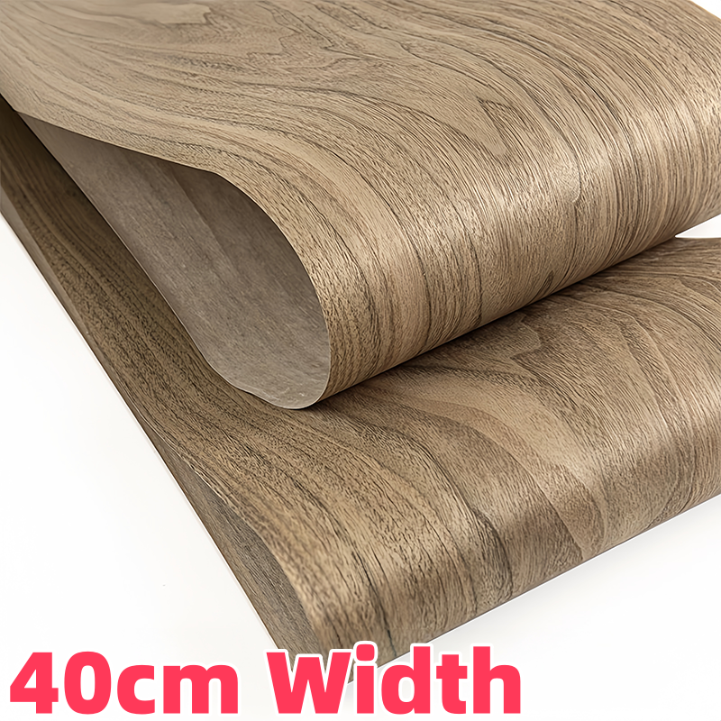 Interior Design Studio - Veneer Kayu Walnut Hitam Alami Lebar