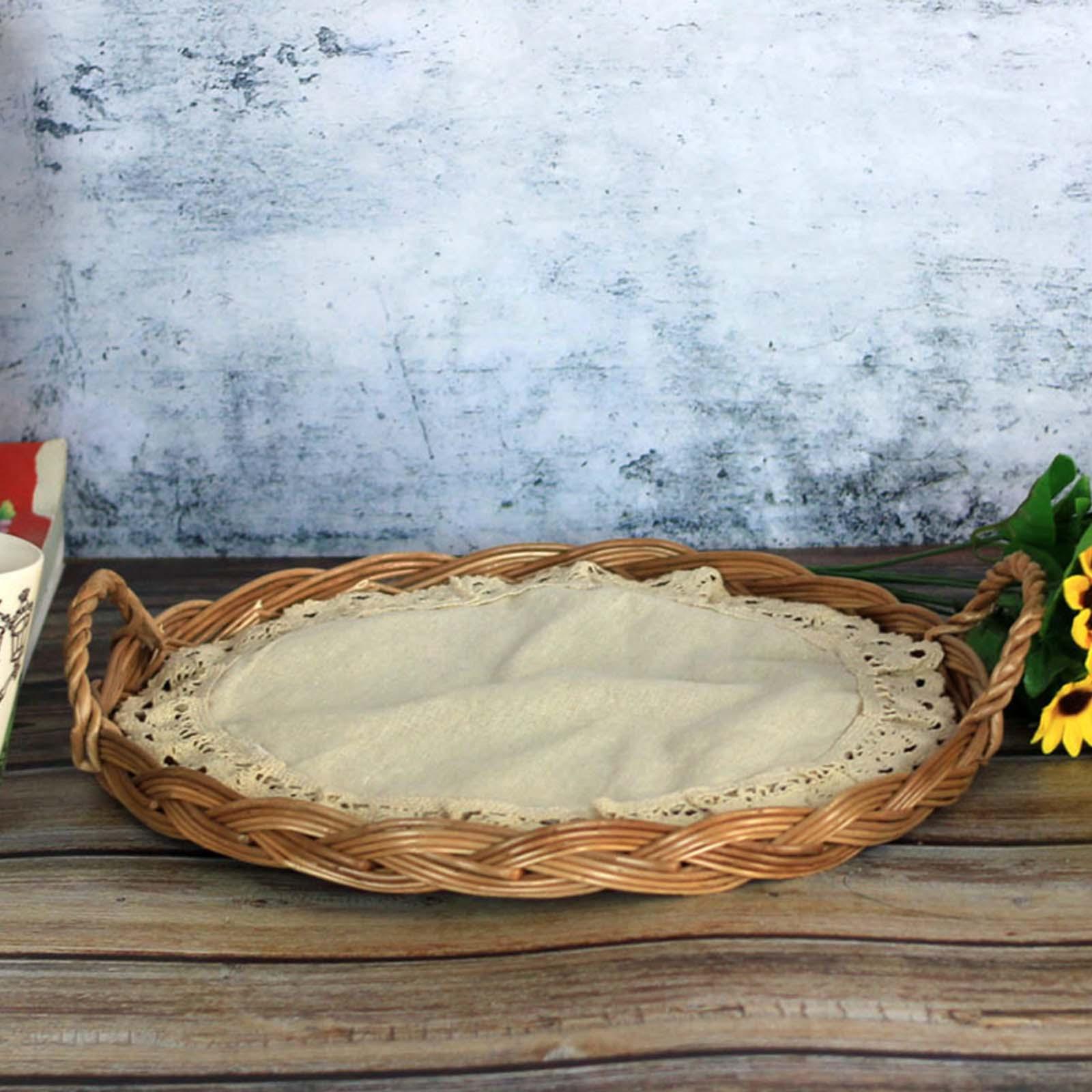 Rattan Tray Handle - Tutup Wadah Makanan dan Nampan Sajian