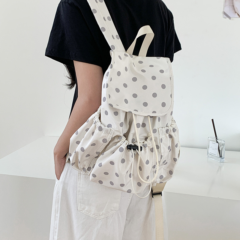 Interior Design School - Ransel Wanita Polka Dot Ransel Perjalanan
