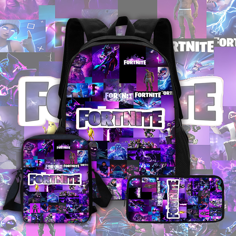 Interior Design School - Tas Ransel Sekolah Anak Motif Game