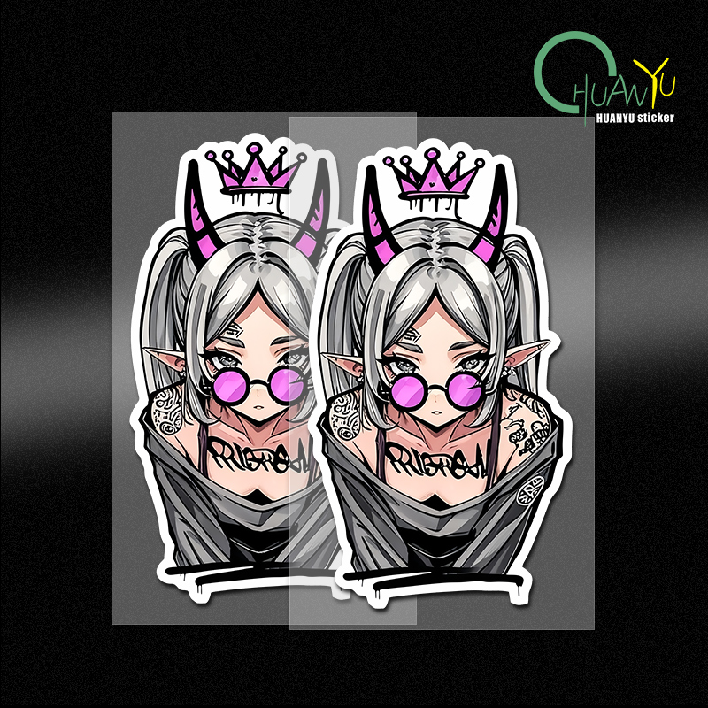 Interior Design Studio - Stiker Dinding Desain Grafiti Frieren Modis