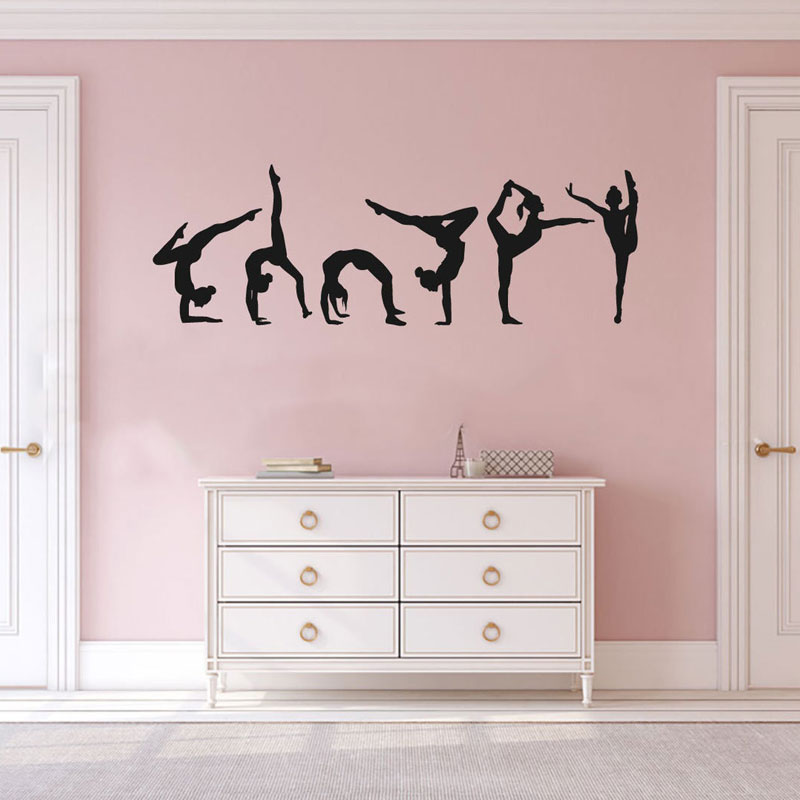 Interior Design Ideas - Set 6 Stiker Dinding Senam Pesenam