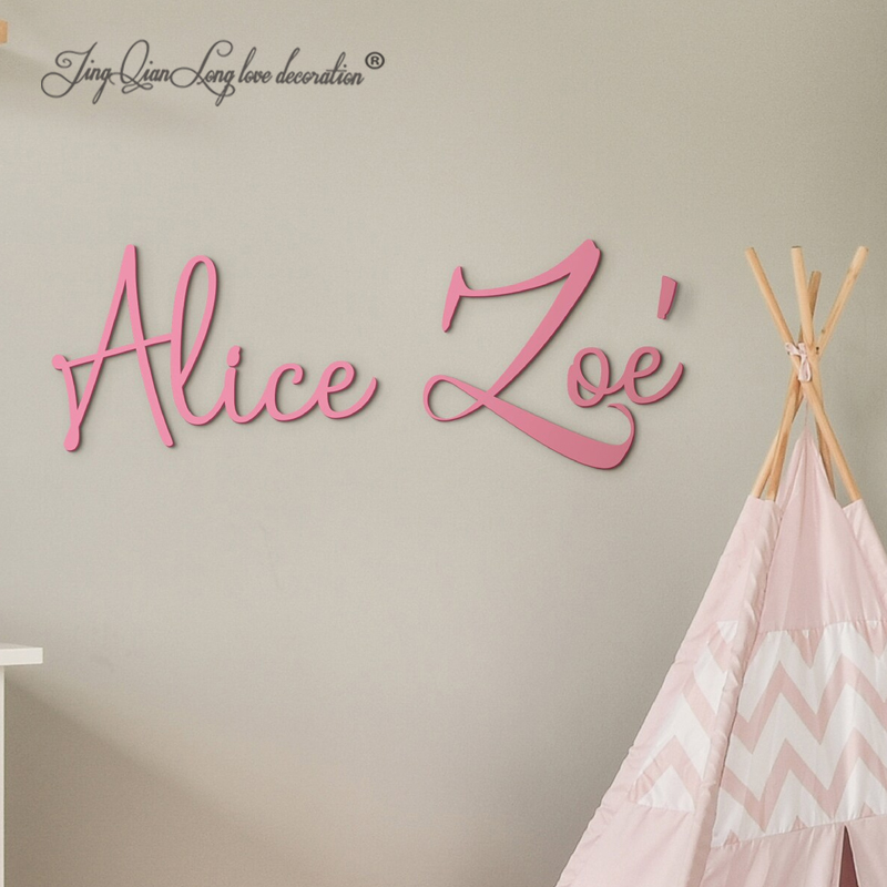 Interior Design Names - Papan Nama Bayi Kayu Kustom, Huruf