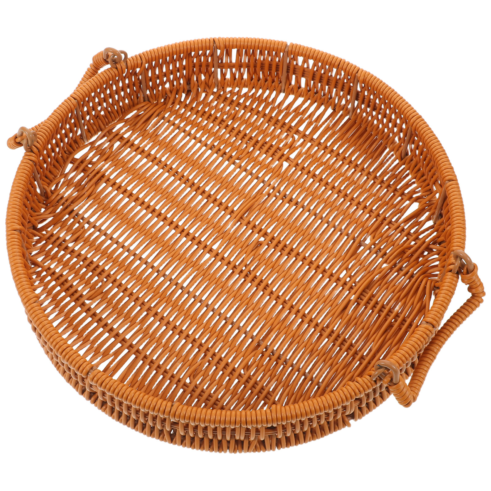 Keranjang Penyimpanan Rotan Im - Rattan Tray Handle ulasan dan harga