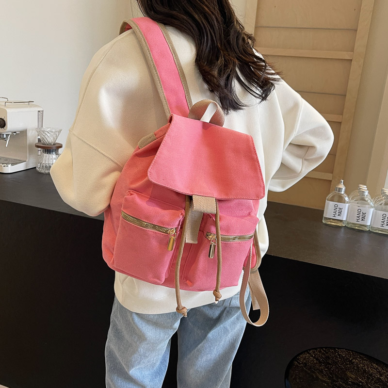 Ransel kanvas wanita tas Trave - Interior Design School ulasan dan harga