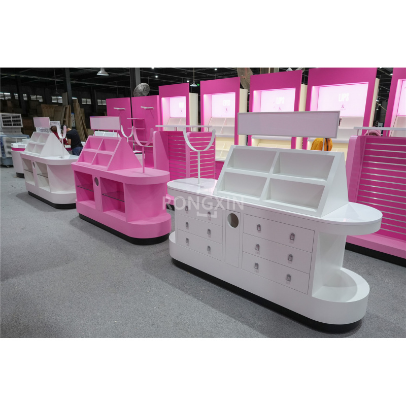 Rak Meja Toko Rias Kustom, Per - Interior Design Ideas ulasan dan harga