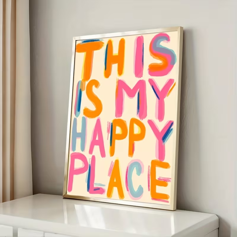 Modern This Is My Happy Place  - Interior Design Room ulasan dan harga