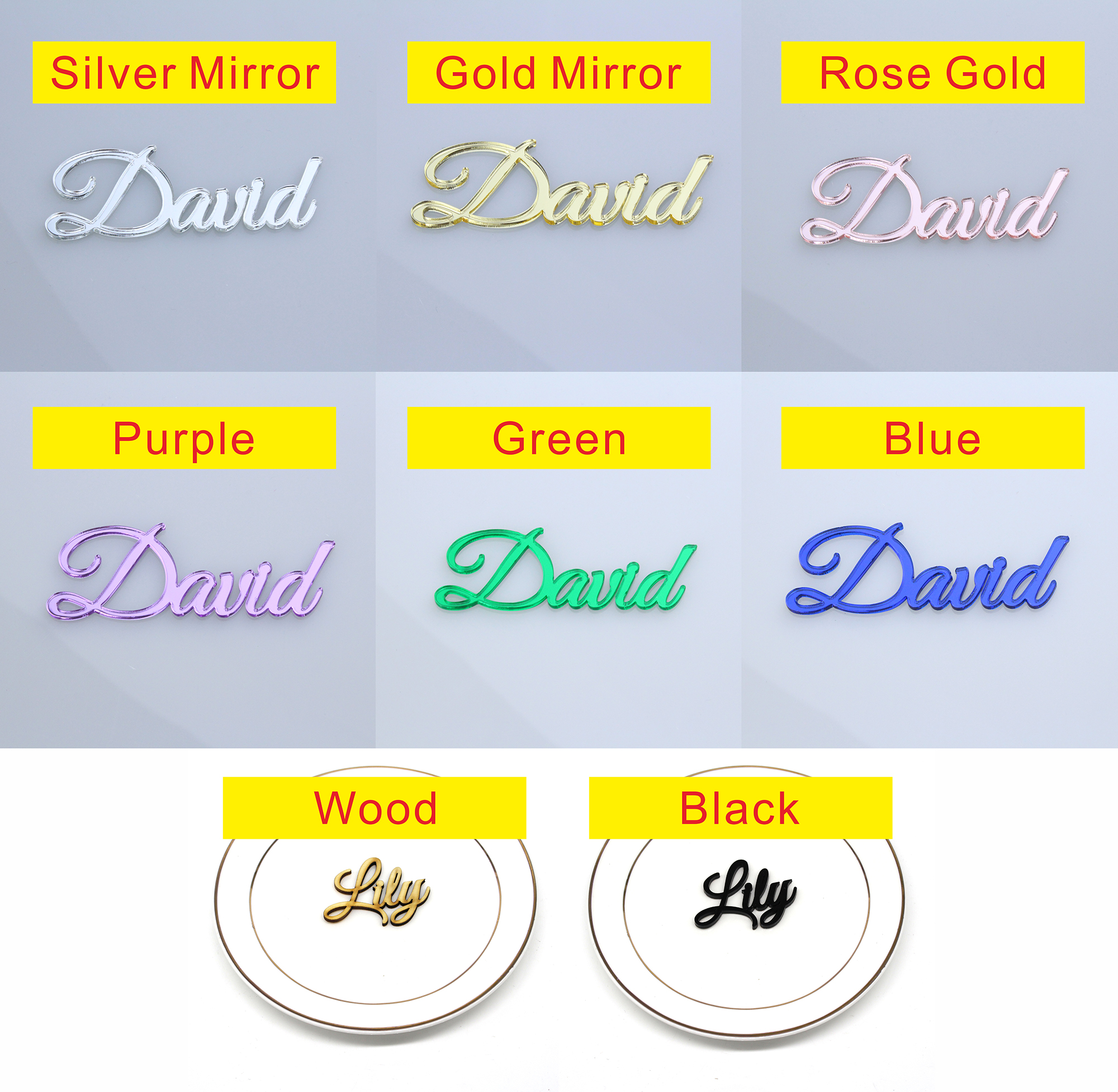 12 buah potongan Laser persona - Interior Design Names ulasan dan harga