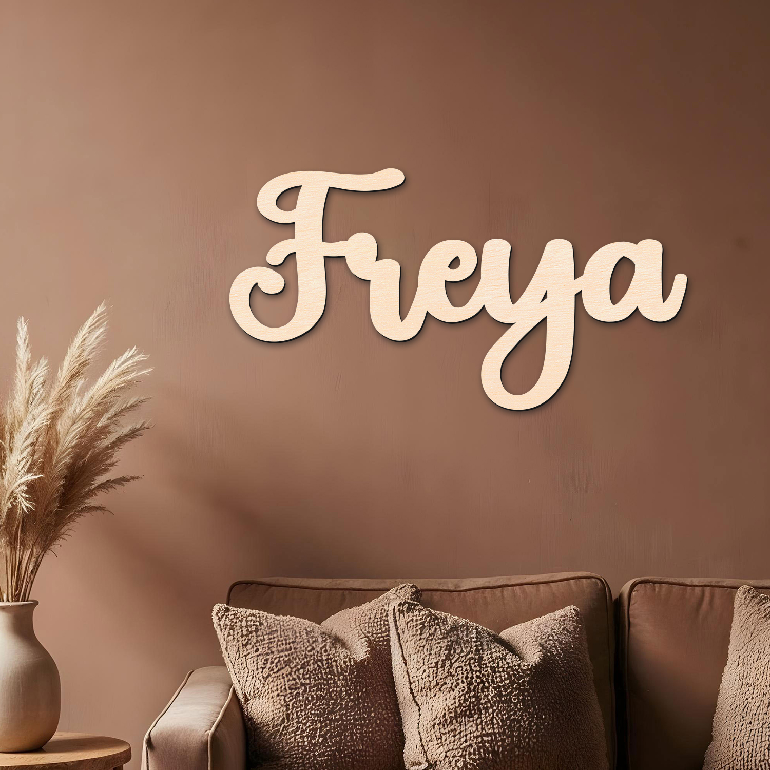 1 Buah Tanda Nama Kayu Kustom, - Interior Design Names ulasan dan harga