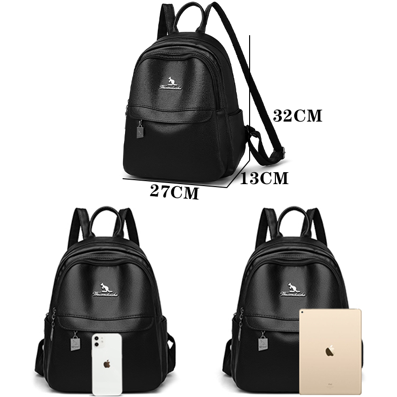 Tas bahu wanita, ransel kulit  - Interior Design School ulasan dan harga