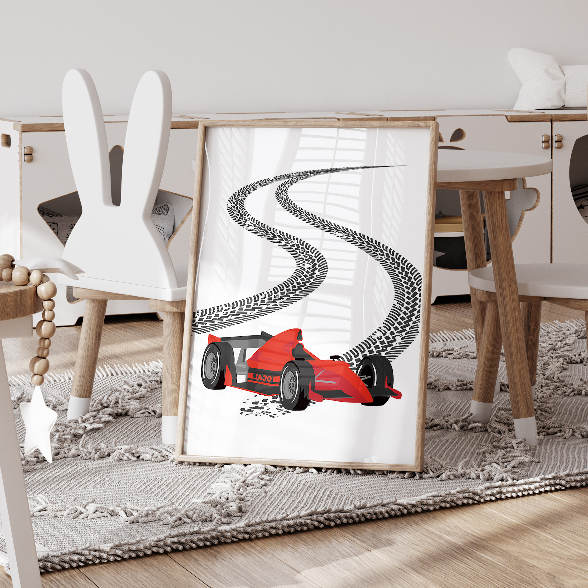 3 Buah Lukisan Poster Kanvas G - Interior Design Room ulasan dan harga