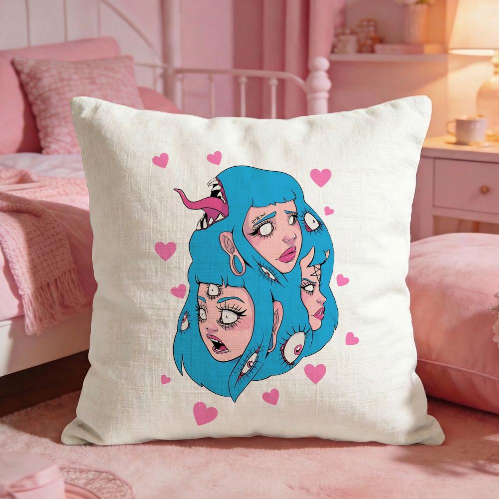 Sarung Bantal Grafis Heartbrea - Interior Design Graphic Design ulasan dan harga