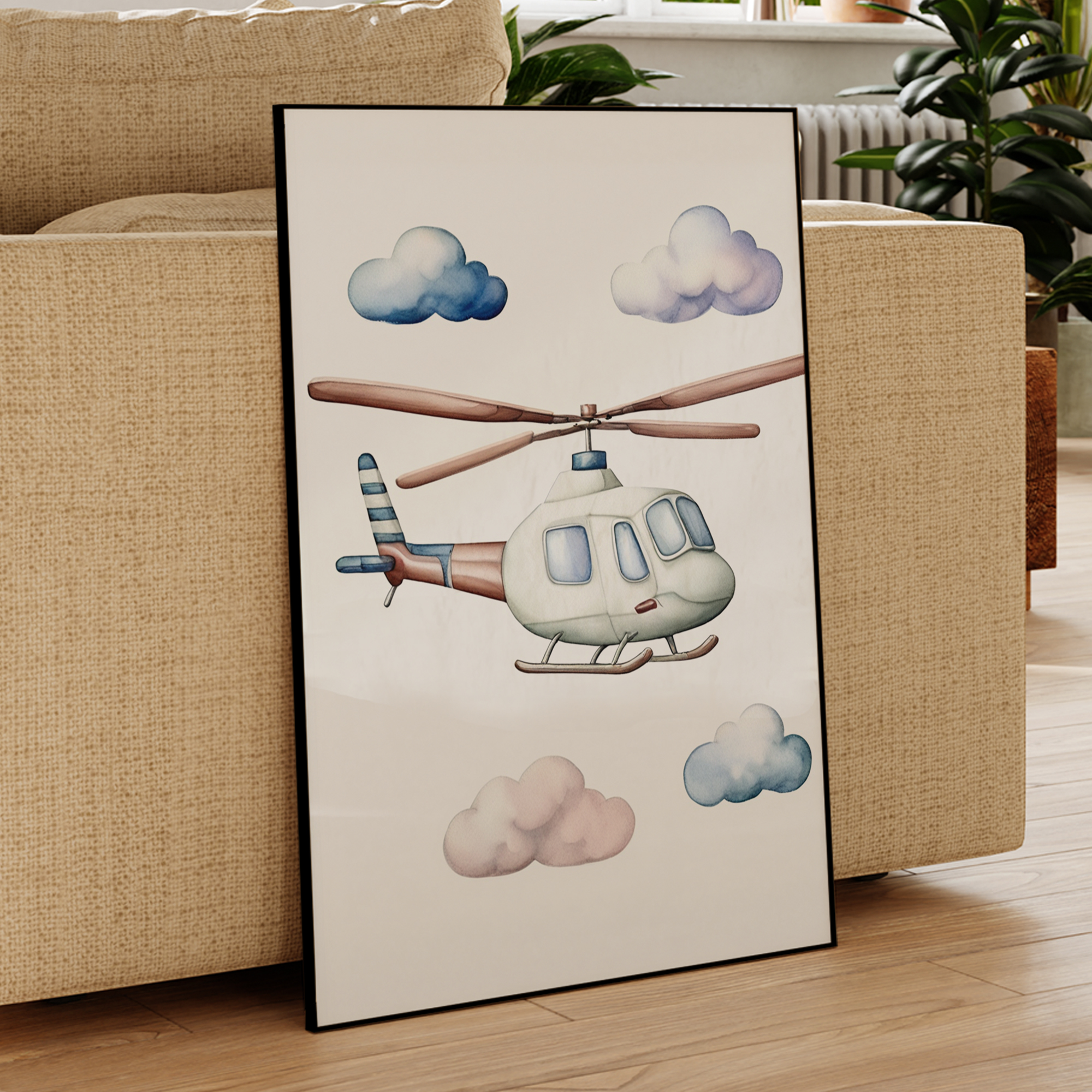 Gambar Poster Lukisan Kanvas C - Interior Design Room ulasan dan harga
