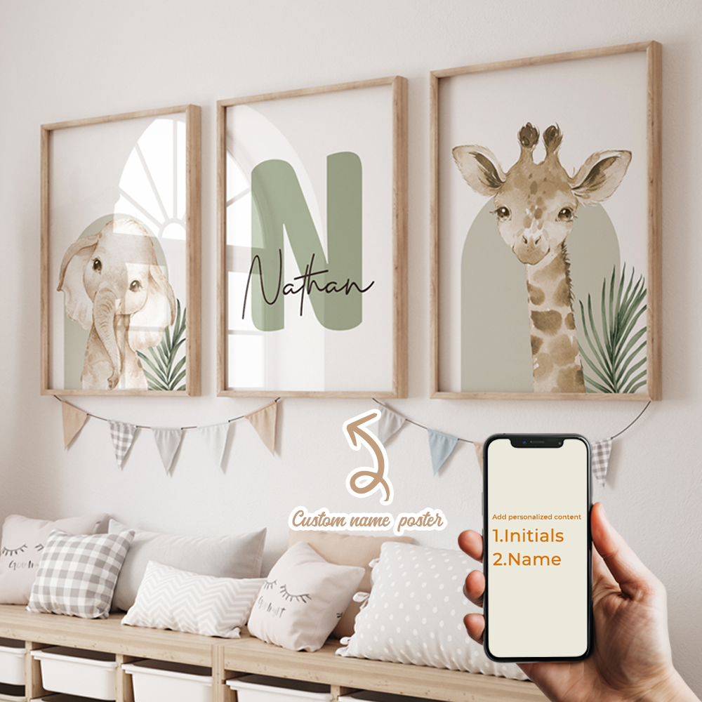 3 Buah Lukisan Kanvas Poster G - Interior Design Room ulasan dan harga