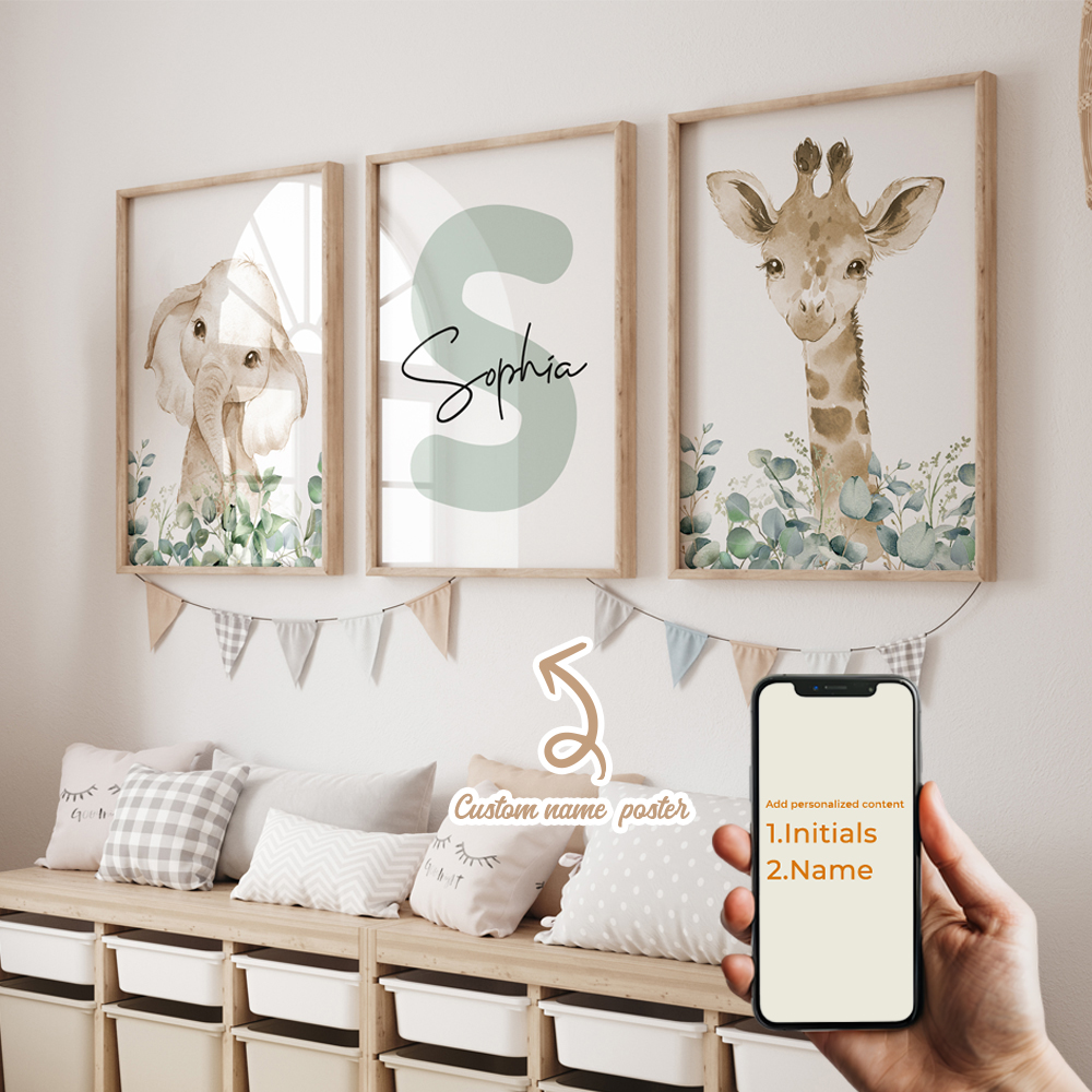 3 Buah Lukisan Kanvas Poster G - Interior Design Room ulasan dan harga