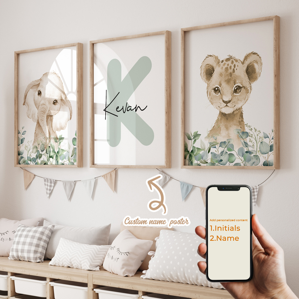 3 Buah Lukisan Kanvas Poster G - Interior Design Room ulasan dan harga