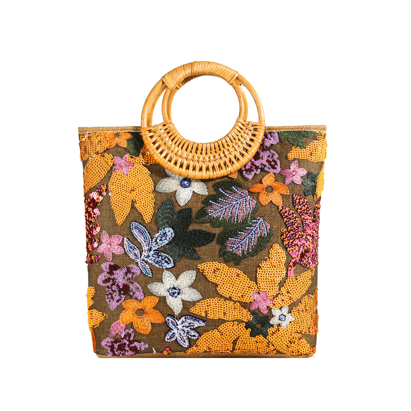 Tas Pegangan Atas Grafis Bunga - Interior Design Graphic Design ulasan dan harga