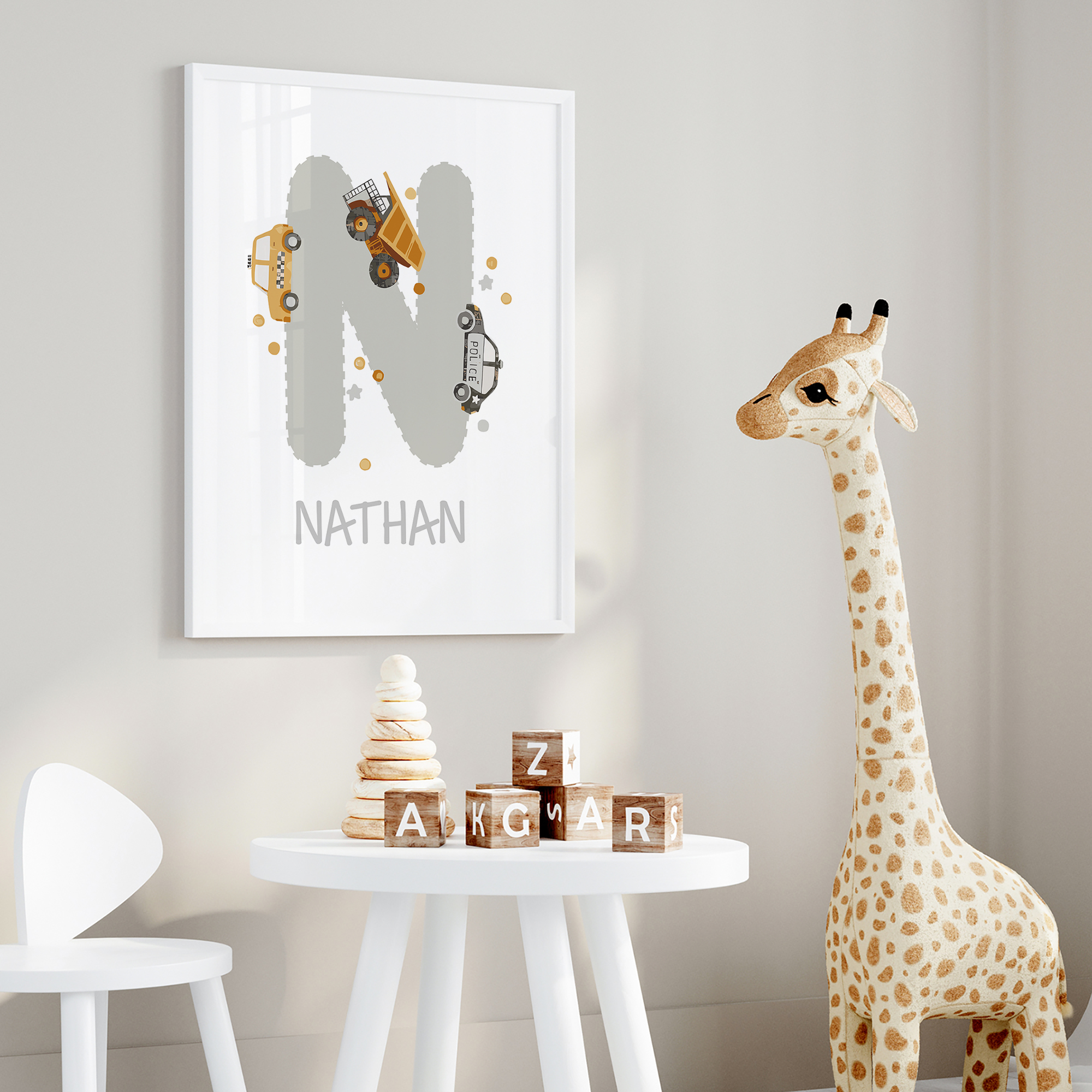 3 Buah Lukisan Poster Kanvas G - Interior Design Room ulasan dan harga