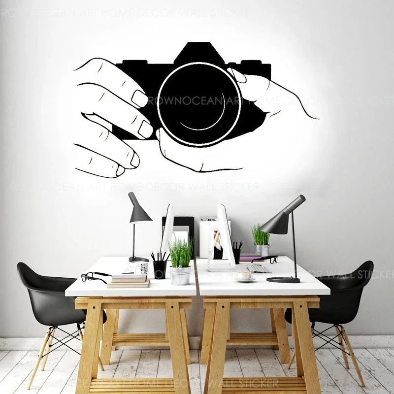 Stiker dinding foto jepret kam - Interior Design Studio ulasan dan harga