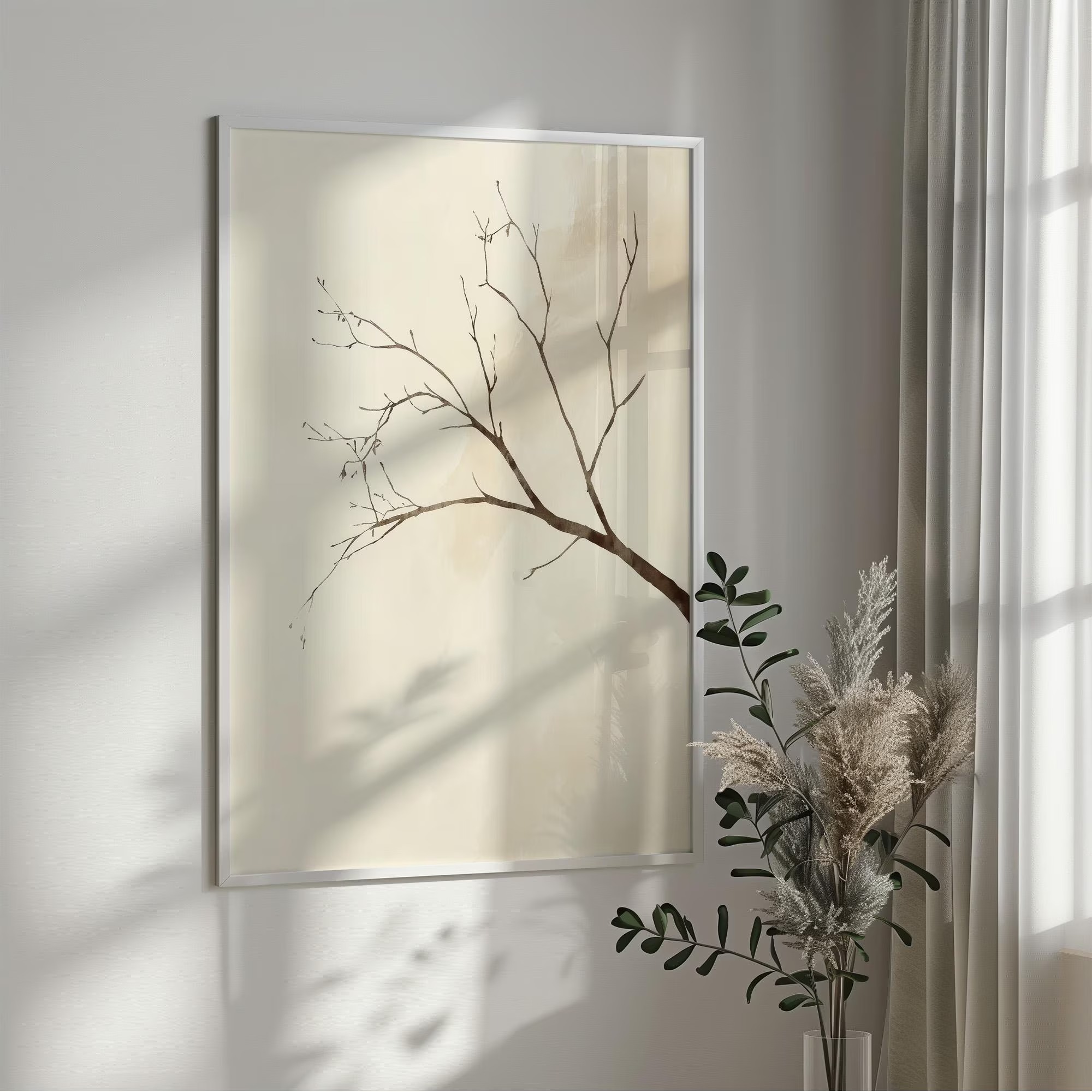 Seni dinding interior, Wabi-sa - Interior Design Ideas ulasan dan harga