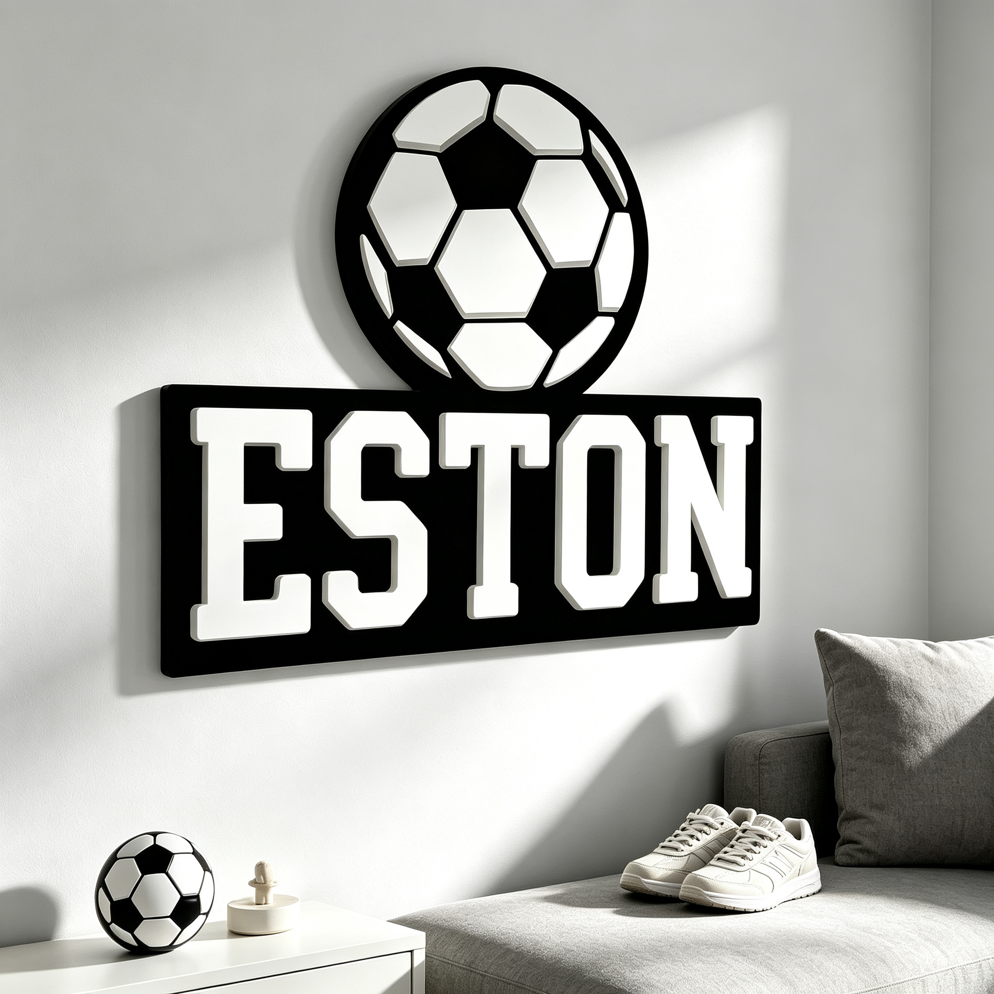 1 Buah Tanda Plakat Kayu Gaya  - Interior Design Room ulasan dan harga