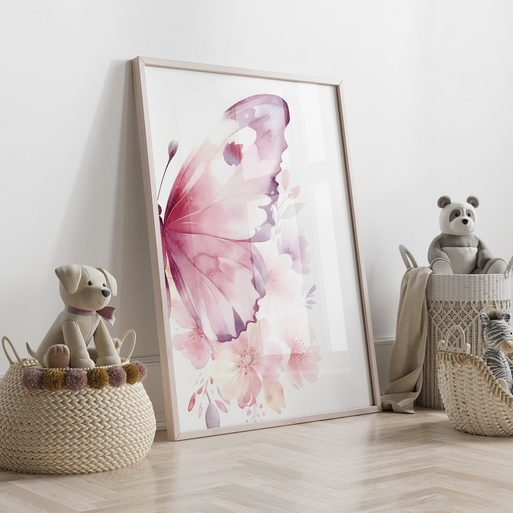 3 Buah Gambar Poster Lukisan K - Interior Design Room ulasan dan harga