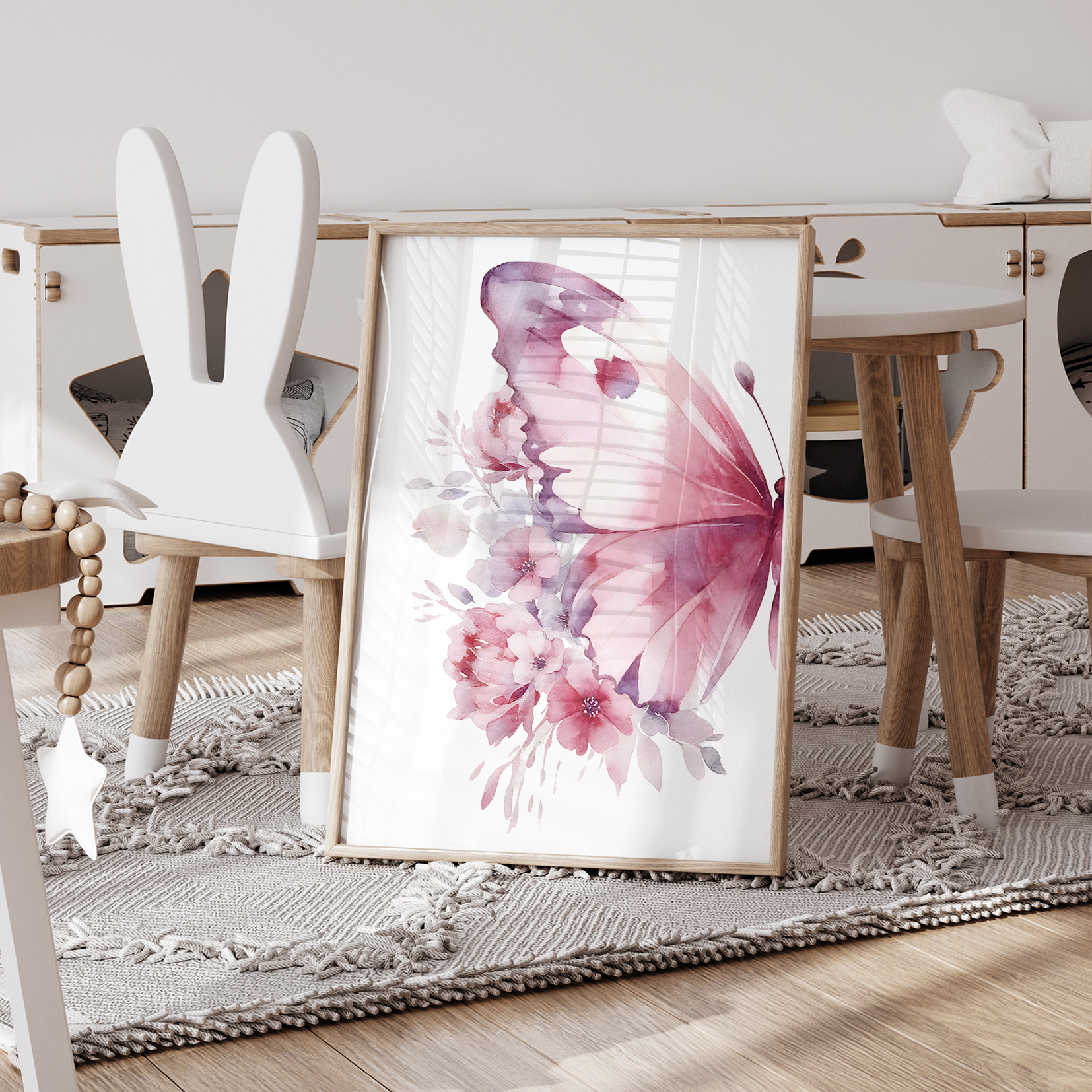 3 Buah Gambar Poster Lukisan K - Interior Design Room ulasan dan harga