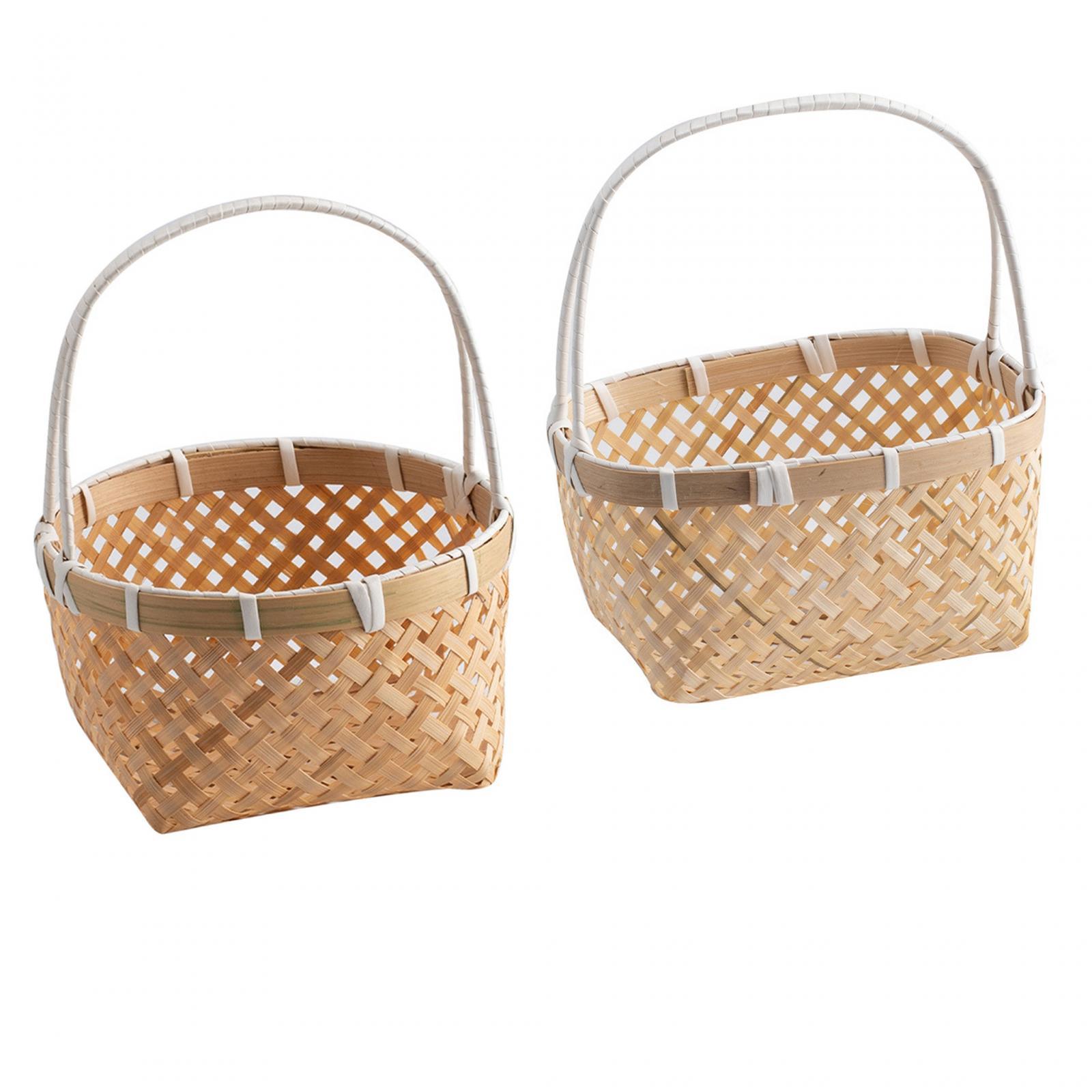 Keranjang Anyaman Serbaguna de - Rattan Tray Handle ulasan dan harga